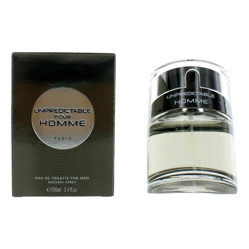 Unpredictable Pour Homme by Glenn Perri 3.4 oz Eau De Toilette Spray for Men