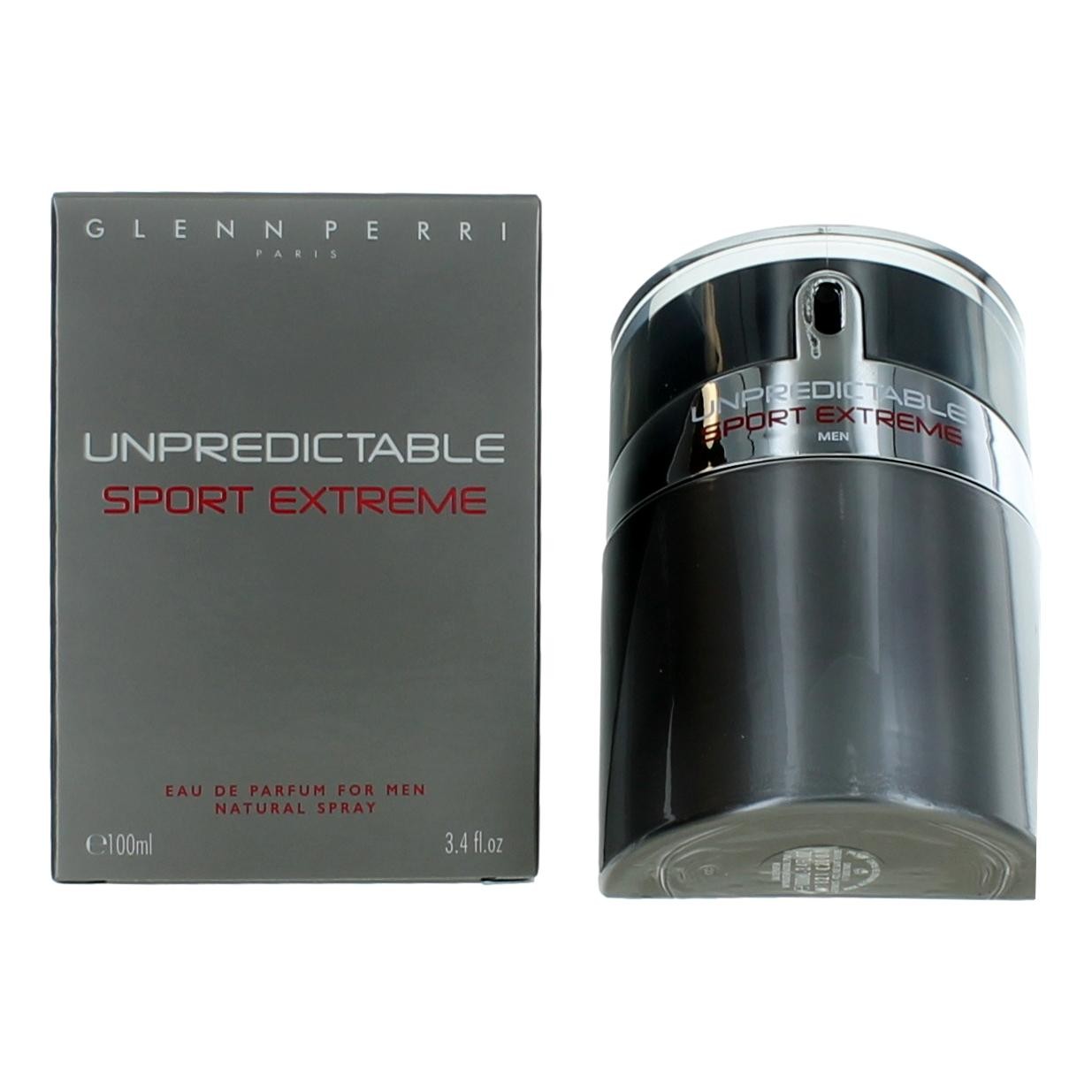 Unpredictable Sport Extreme by Glenn Perri 3.4 oz Eau de Parfum Spray for Men