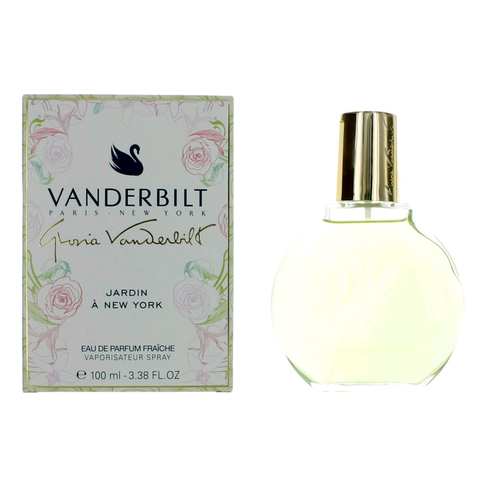 Vanderbilt Jardin A New York by Gloria Vanderbilt 3.3 oz Eau De Parfum Fraiche Spray for Women