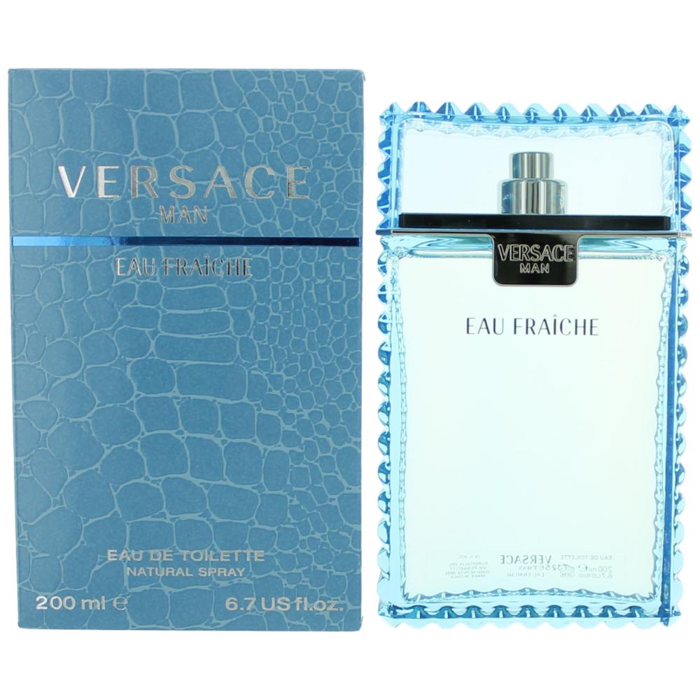 Versace Man Eau Fraiche by Versace 6.7 oz Eau De Toilette Spray for Men