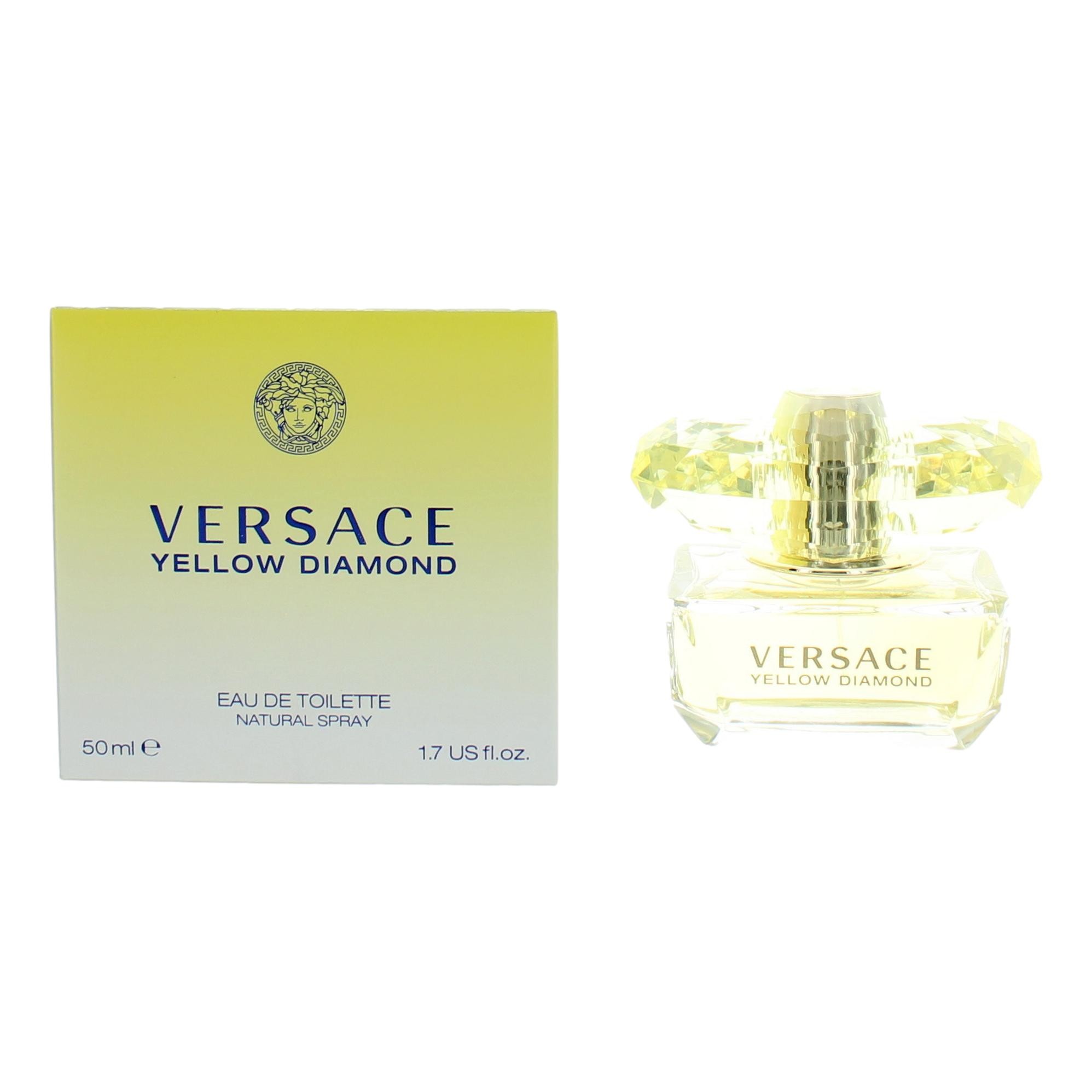 Versace Yellow Diamond by Versace 1.7 Eau De Toilette Spray for Women