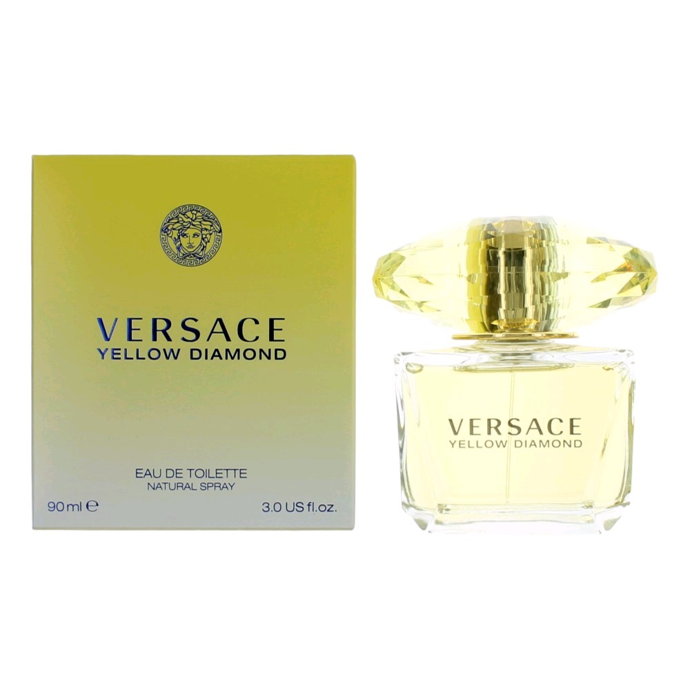 Versace Yellow Diamond by Versace 3 oz Eau De Toilette Spray for Women