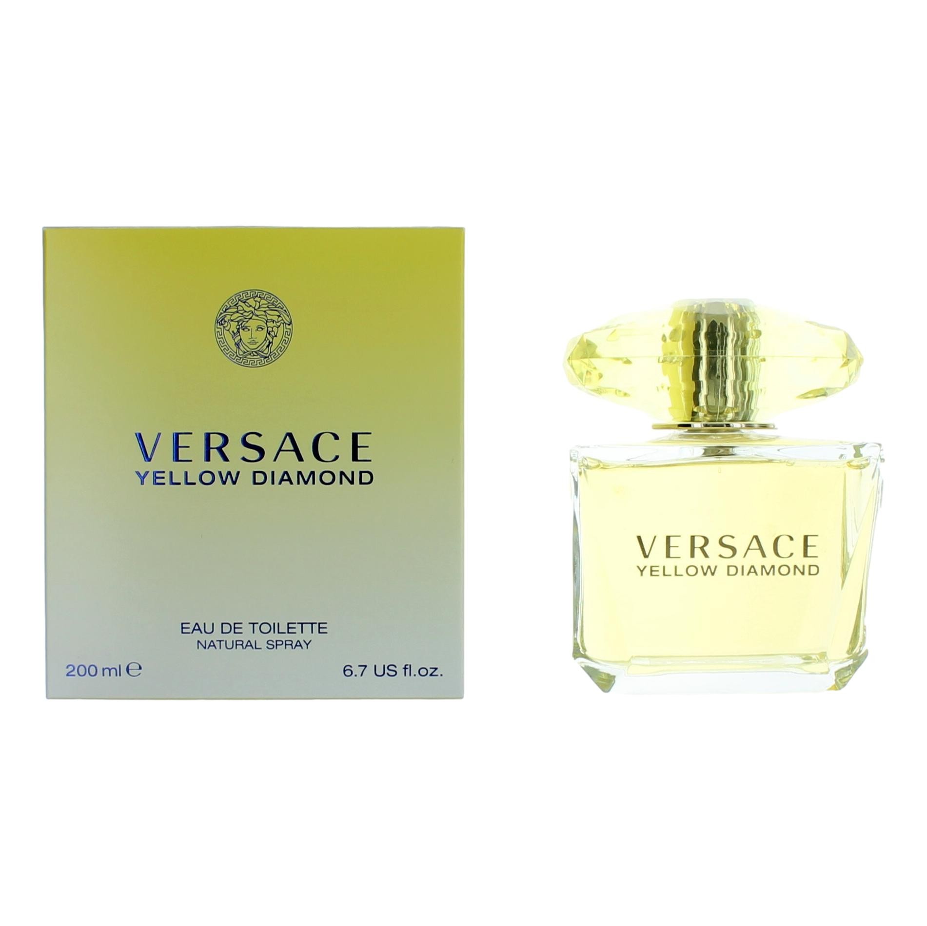 Versace Yellow Diamond by Versace 6.7 oz Eau De Toilette Spray for Women