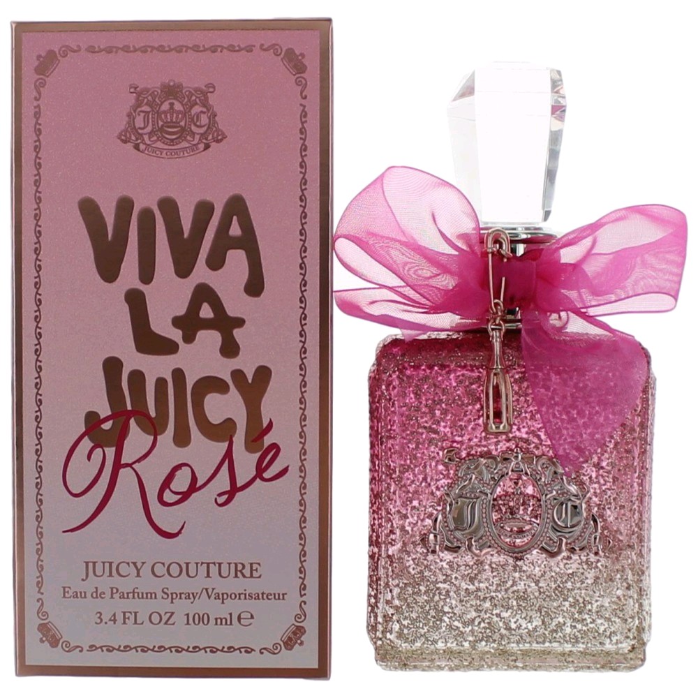 Viva La Juicy Rose by Juicy Couture 3.4 oz Eau De Parfum Spray for Women
