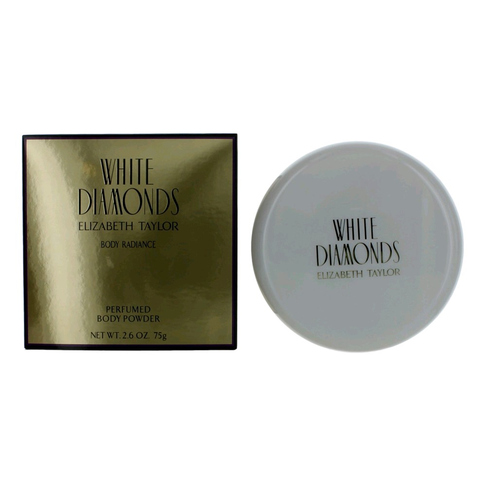 White Diamonds by Elizabeth Taylor 2.6 oz Perfumed Body Powder for Women