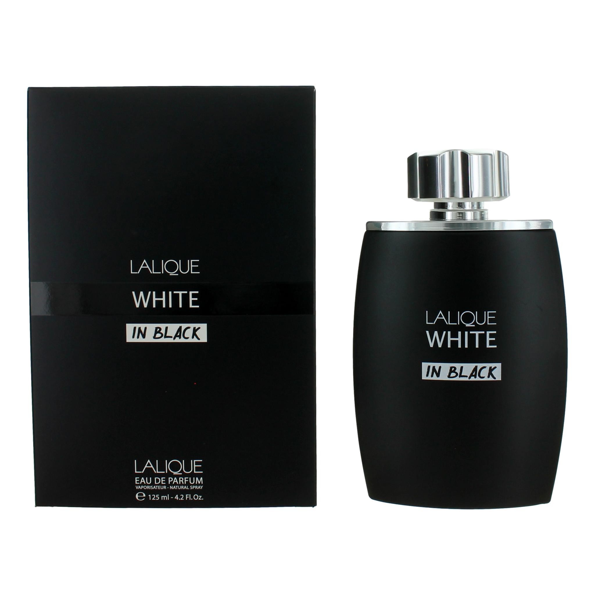 White In Black by Lalique 4.2 oz Eau De Parfum Spray for Unisex