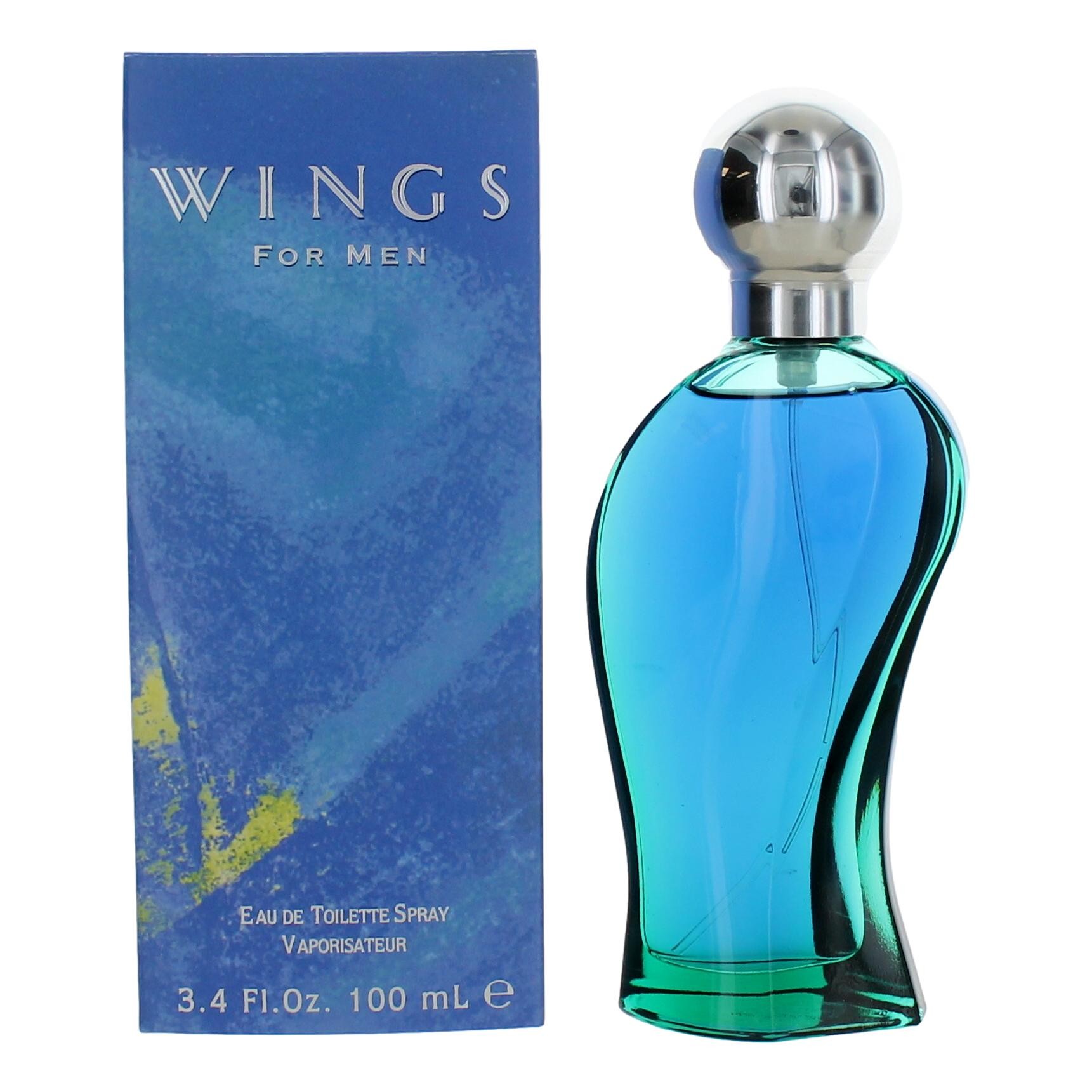 Wings by Wings 3.4 oz Eau De Toilette Spray for Men