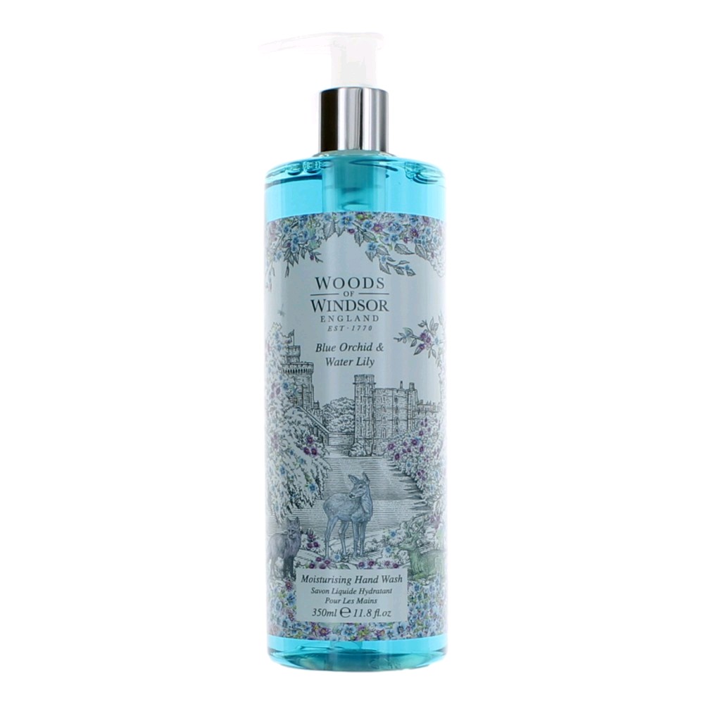 Woods Of Windsor Blue Orchid & Water Lily by Woods Of Windsor 11.8 oz Moisturising Hand Wash for Women