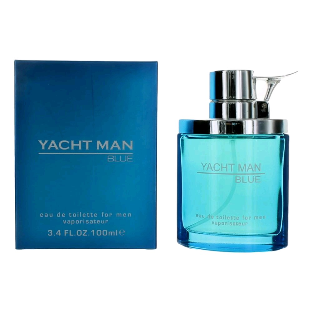 Yacht Man Blue by Myrurgia 3.4 oz Eau De Toilette Spray for Men