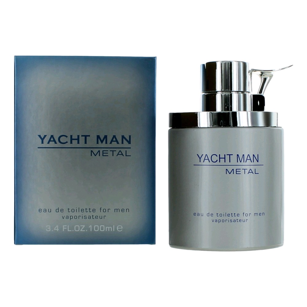 Yacht Man Metal by Myrurgia 3.4 oz Eau De Toilette Spray for Men