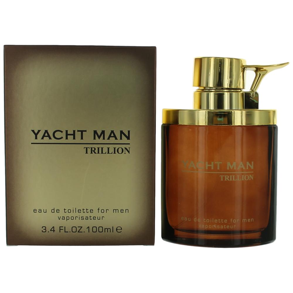 Yacht Man Trillion by Myrurgia 3.4 oz Eau De Toilette Spray for Men