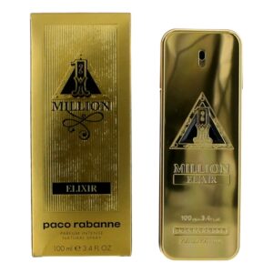 1 Million Elixir By Paco Rabanne 3.4 oz Parfum Intense Spray for Men