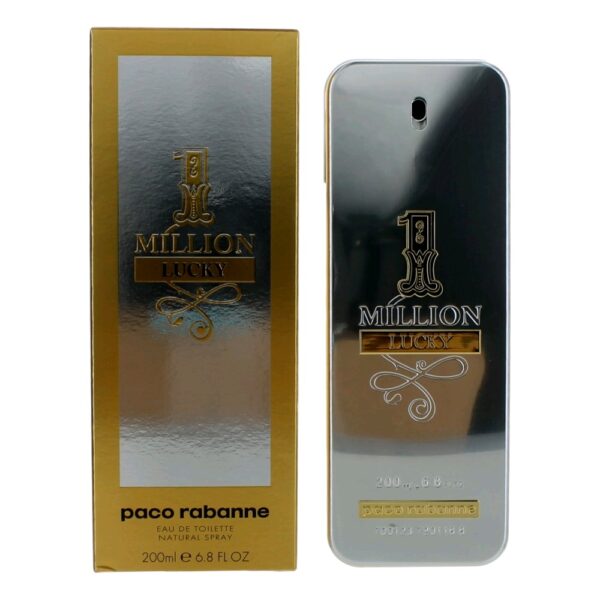 1 Million Lucky By Paco Rabanne 6.7 oz EDT Spray for Men