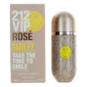 212 VIP Rose Smiley By Carolina Herrera 2.7 oz EDP Spray for Women