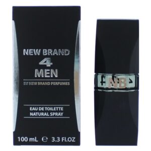 4 Men By New Brand 3.3 oz EDT Spray for Men