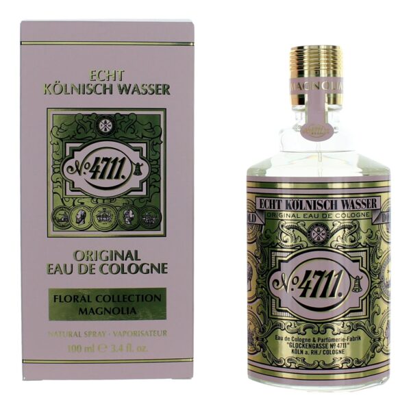 4711 Floral Collection Magnolia By 4711 3.4oz Eau De Cologne Spray for Unisex