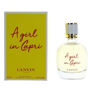 A Girl in Capri By Lanvin 3 oz EDT Spray for Women