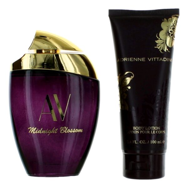 AV Midnight Blossom By Adrienne Vittadini 2 Piece Gift Set for Women