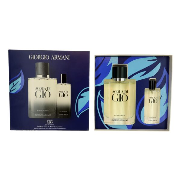 Acqua Di Gio By Giorgio Armani 2 Piece Set for Men