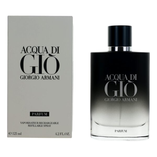 Acqua Di Gio By Giorgio Armani 4.2 oz Parfum Spray Refillable for Men