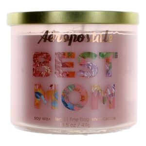 Aeropostale 14.5 oz Soy Wax Blend 3 Wick Candle- Best Mom By Aeropostale