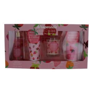 Aeropostale Bath+Body Home Collection By Aeropostale 4 Piece Gift Set