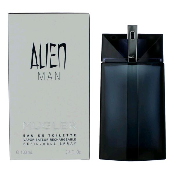 Alien Man By Thierry Mugler 3.4 oz EDT Spray Refillable for Men