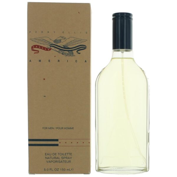 America By Perry Ellis 5 oz EDT Spray for Men