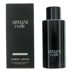 Armani Code By Giorgio Armani 4.2 oz EDT Refillable Spray for Men