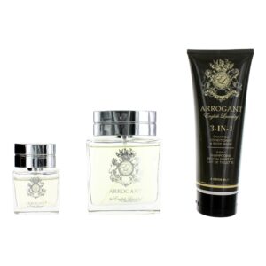 Arrogant By English Laundry 3 Piece Gift Set for Men with 3.4 oz.