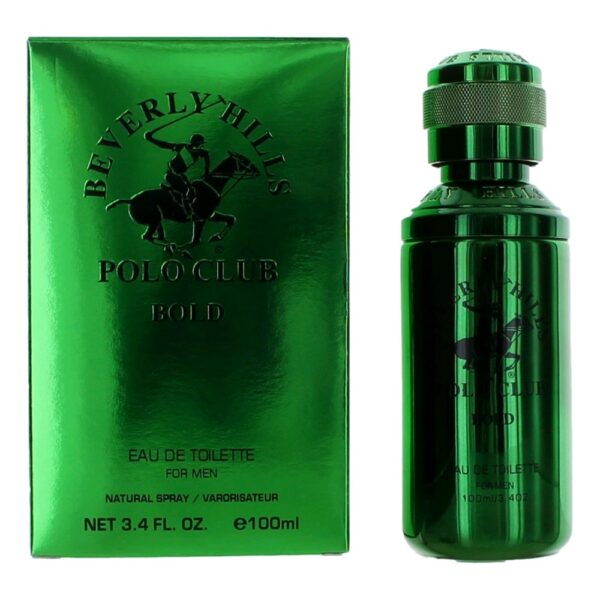 BHPC Bold By Beverly Hills Polo Club 3.4 oz EDT Spray for Men