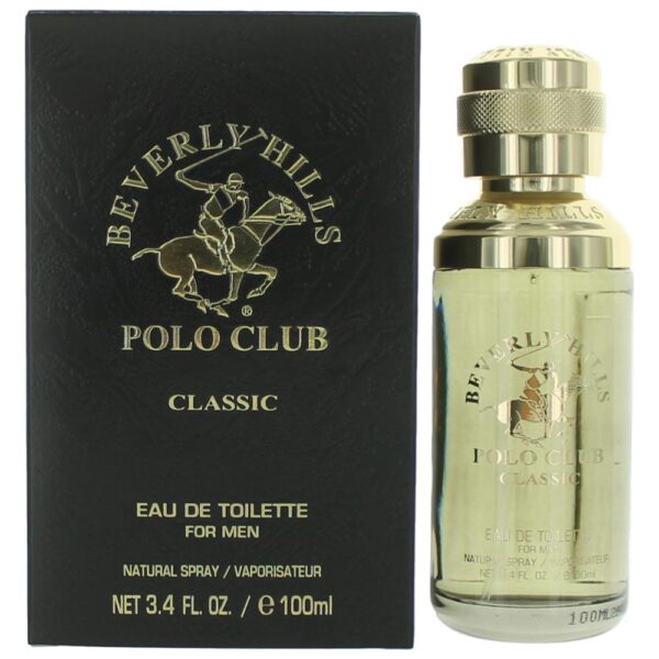 BHPC Classic By Beverly Hills Polo Club 3.4 oz EDT Spray for Men