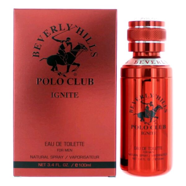 BHPC Ignite By Beverly Hills Polo Club 3.4 oz EDT Spray for Men