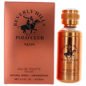 BHPC Neon By Beverly Hills Polo Club 3.4 oz EDT Spray for Men