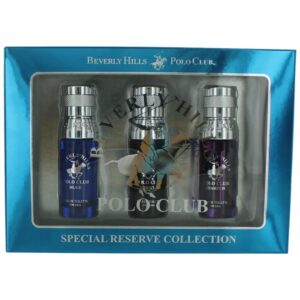 BHPC Special Reserve Collection By Beverly Hills Polo Club 3 Piece Mini Set men (Blue