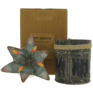 Bali Mantra Handmade Scented Candle In Waterlilly Tin - Kaffir Lime By Bali Mantra