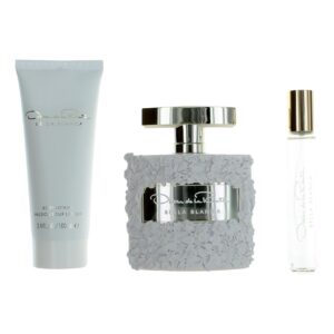 Bella Blanca By Oscar De La Renta 3 Piece Gift Set for