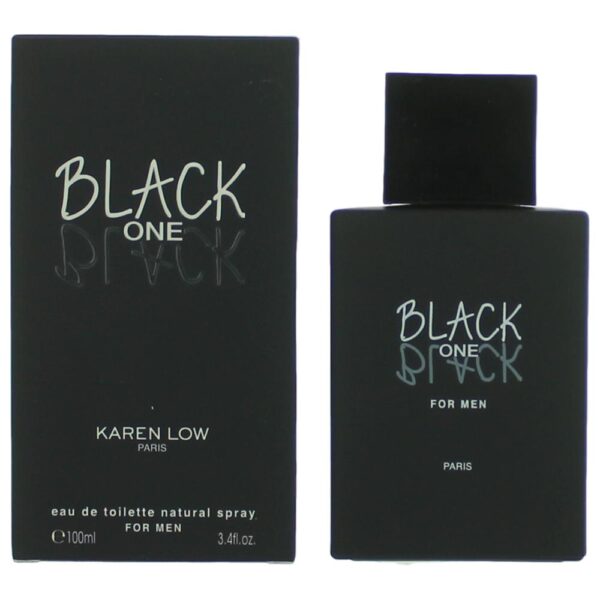 Black One Black By Karen Low 3.4 oz EDT Spray for Men