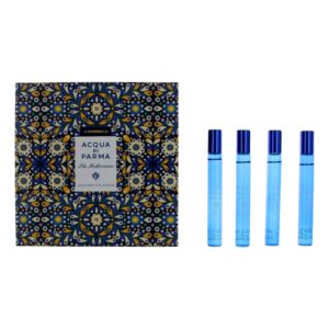 Blu Mediterraneo Discovery Collection By Acqua Di Parma 4 Piece Roll On Set for Unisex