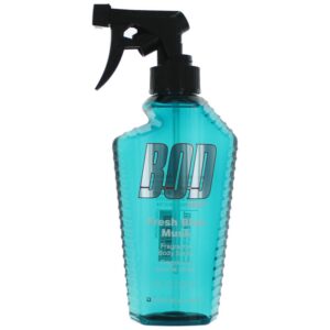 Bod Man Fresh Blue Musk By Parfums De Coeur 8oz Fragrance Body Spray men