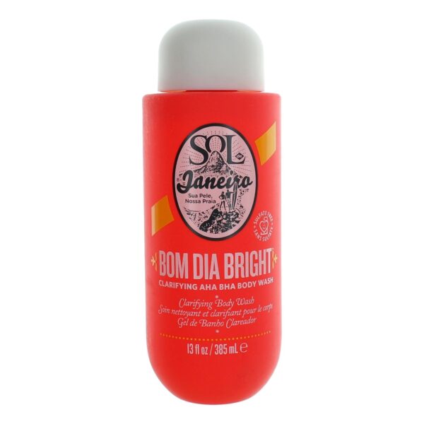 Bom Dia Bright Clarifying AHA BHA Body Wash By Sol De Janeiro 13oz Body Wash