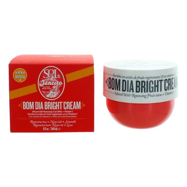 Bom Dia Bright Cream By Sol De Janeiro 8 oz Body Cream