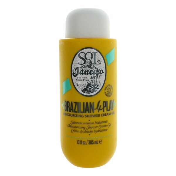 Brazilian 4 Play Moisturizing Shower Cream-Gel By Sol De Janeiro 13oz Shower Gel