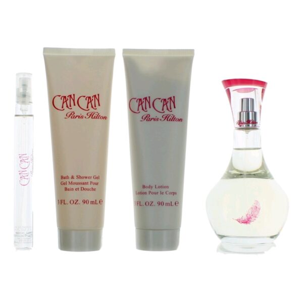 Can Can By Paris Hilton 4 Piece Gift Set for Women