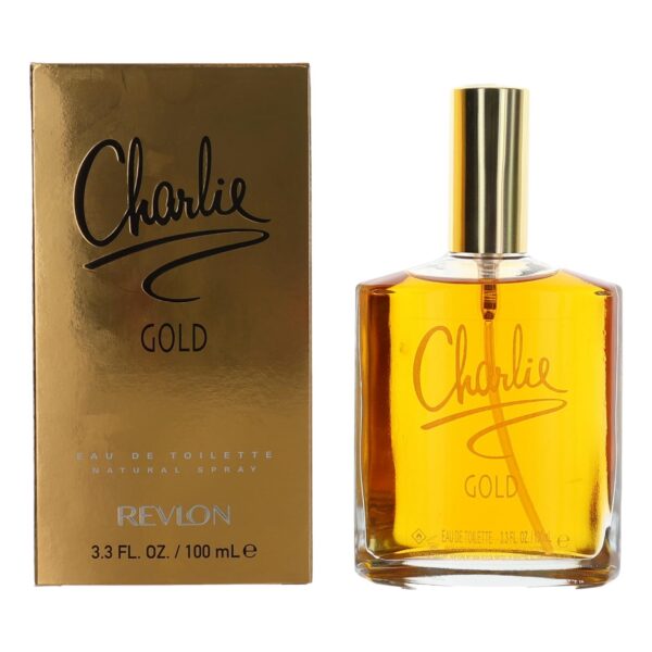 Charlie Gold By Revlon 3.4 oz EDT Spray for women