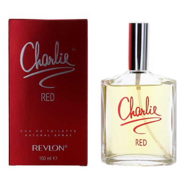 Charlie Red By Revlon 3.4 oz EDT Spray for Women