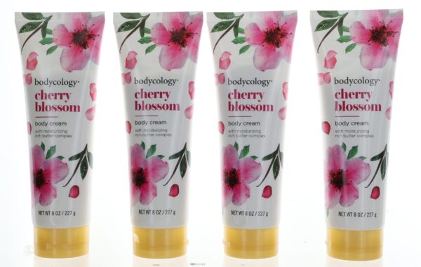 Cherry Blossom By Bodycology 4 Pack 8oz Moisturizing Body Cream women