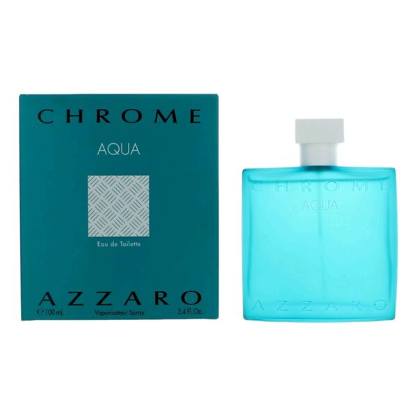 Chrome Aqua By Azzaro 3.4 oz EDT Spray for Men