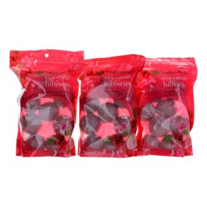 Coconut Hibiscus By Bodycology 3 Pack of 8 Bath Fizzies Total of 24