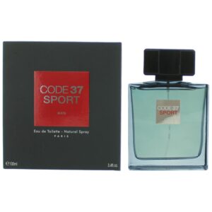 Code 37 Sport By Karen Low 3.4 oz EDT Spray for Men